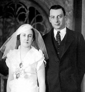 Jim and Ruth Fullmer on their wedding day